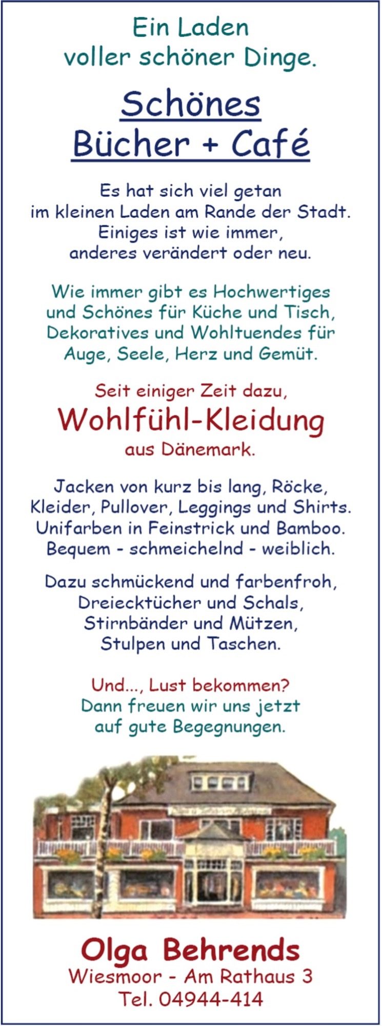 Bücher und Schönes Wiesmoor